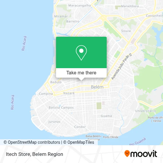 Itech Store map