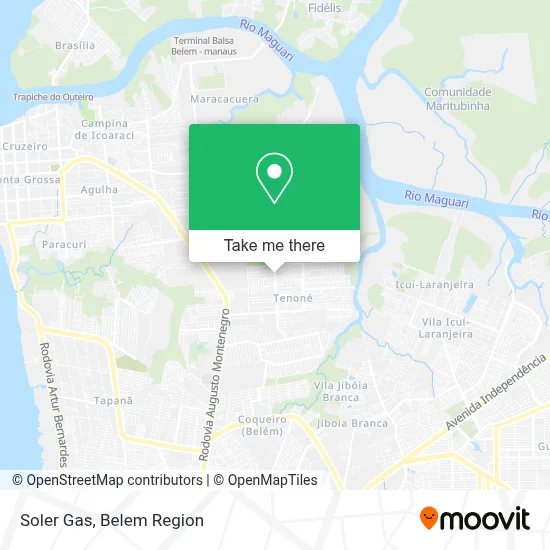 Soler Gas map