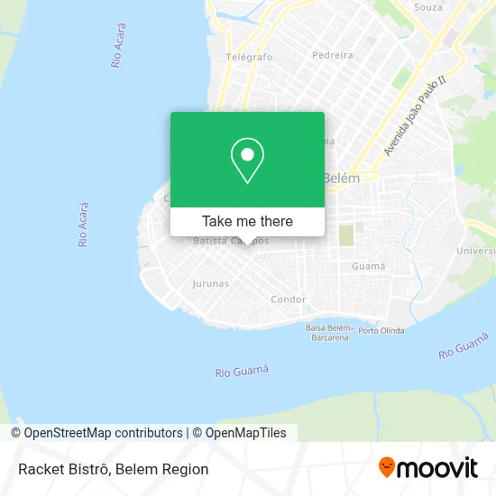 Racket Bistrô map