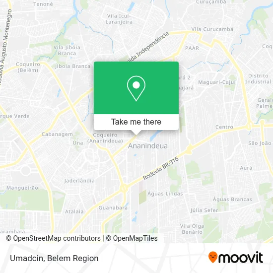 Umadcin map