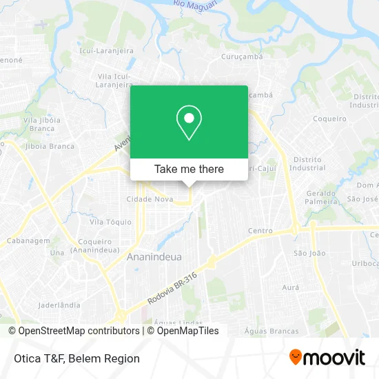Otica T&F map