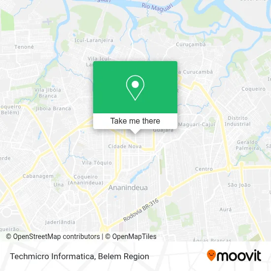 Techmicro Informatica map
