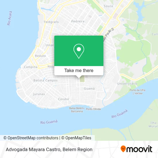 Advogada Mayara Castro map