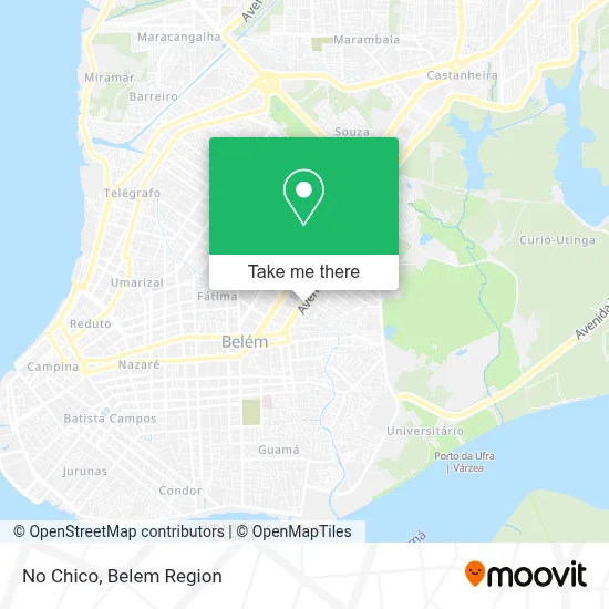 No Chico map