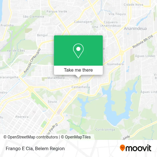 Frango E Cia map