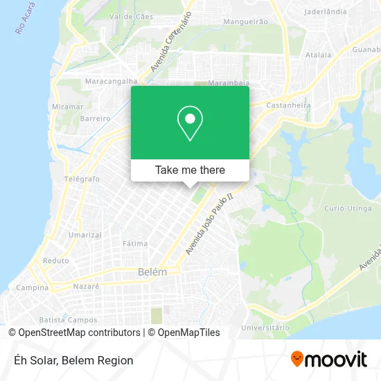 Éh Solar map