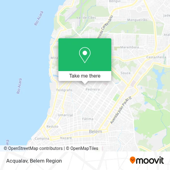 Acqualav map