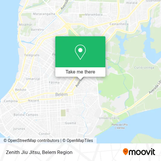 Zenith Jiu Jitsu map