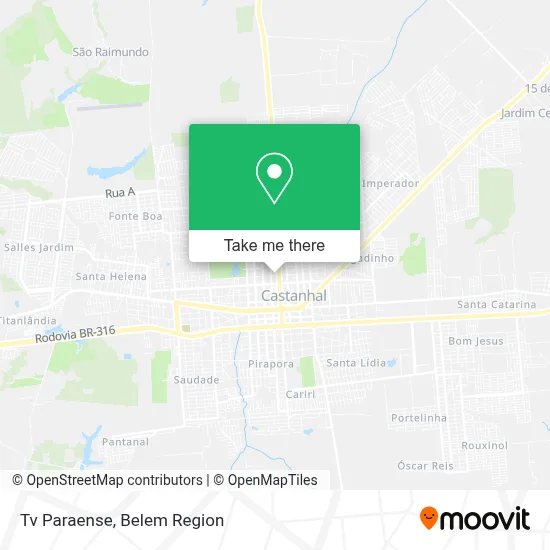 Tv Paraense map