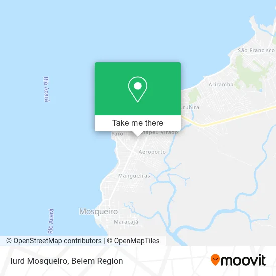Iurd Mosqueiro map