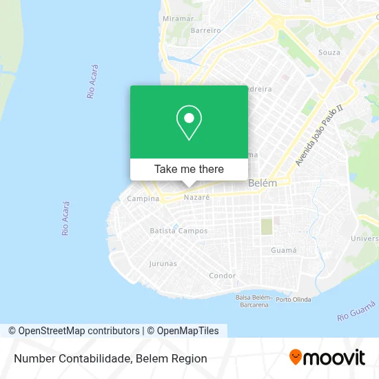 Number Contabilidade map