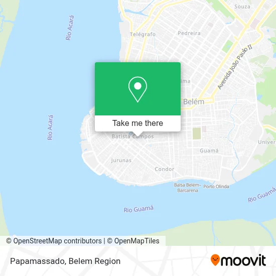 Papamassado map