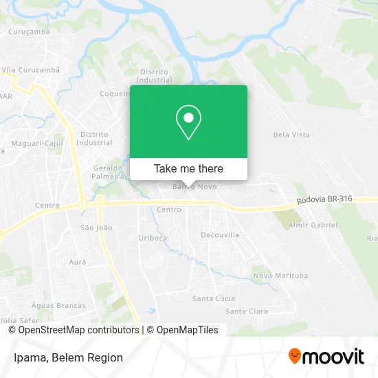 Ipama map