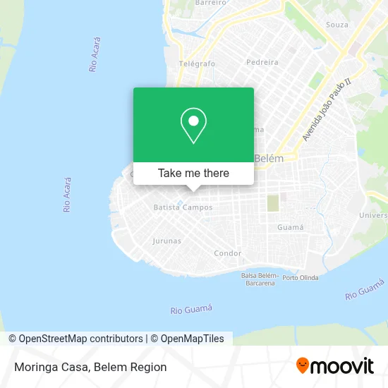 Moringa Casa map