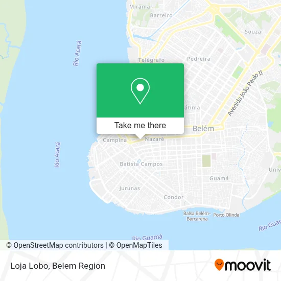 Loja Lobo map