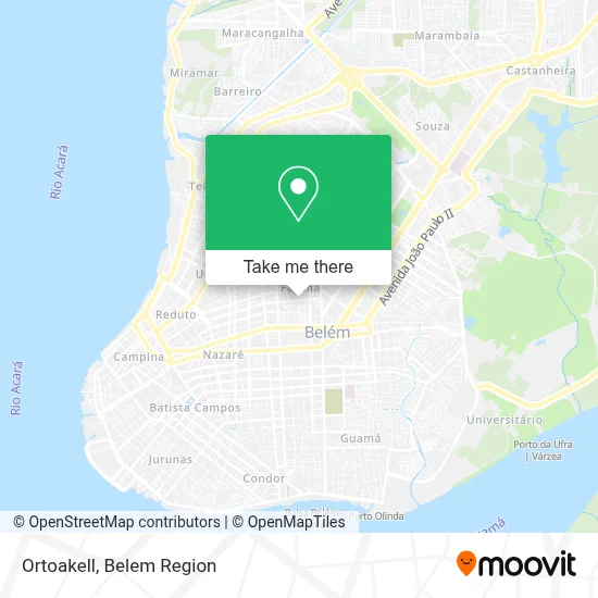 Ortoakell map