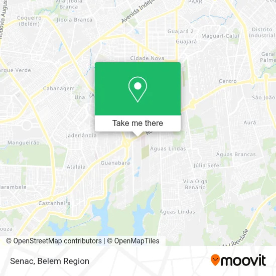 Senac map