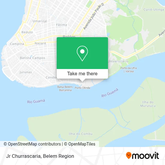 Jr Churrascaria map