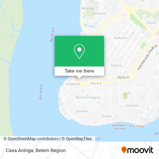 Casa Aninga map
