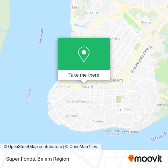 Super Fonos map