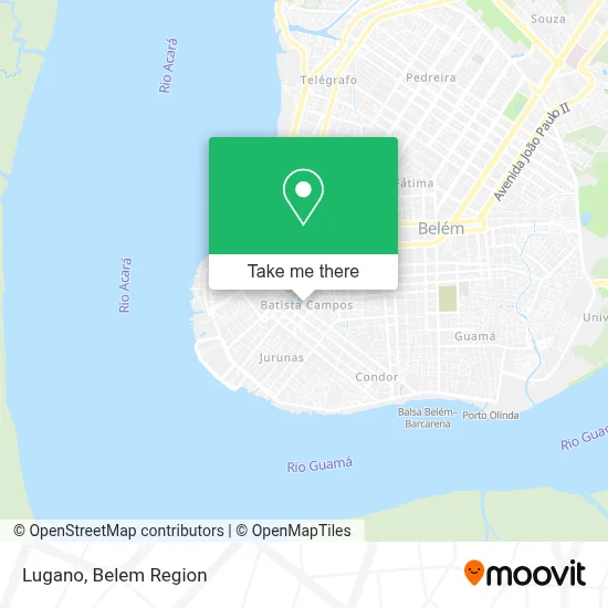 Lugano map