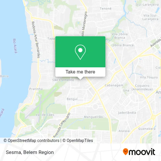 Sesma map