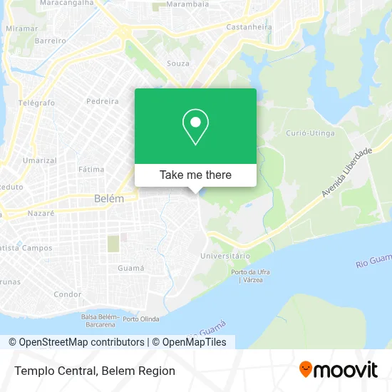 Templo Central map