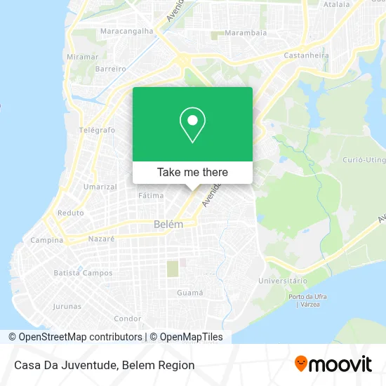 Casa Da Juventude map