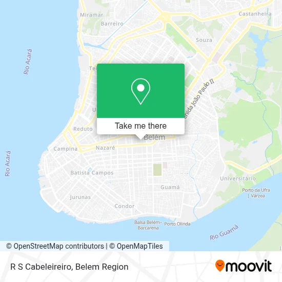R S Cabeleireiro map