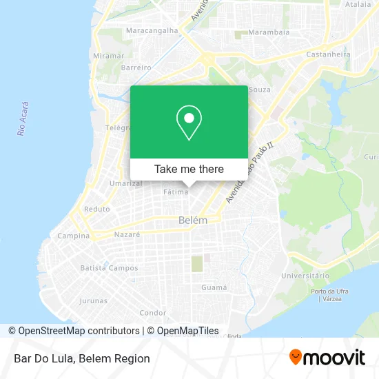 Bar Do Lula map