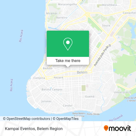 Kampai Eventos map