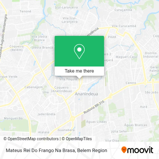 Mateus Rei Do Frango Na Brasa map