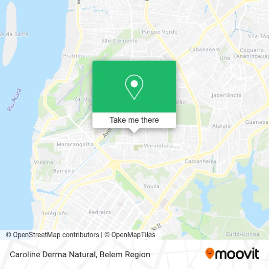 Caroline Derma Natural map