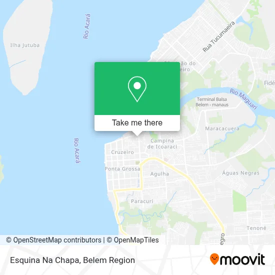 Esquina Na Chapa map