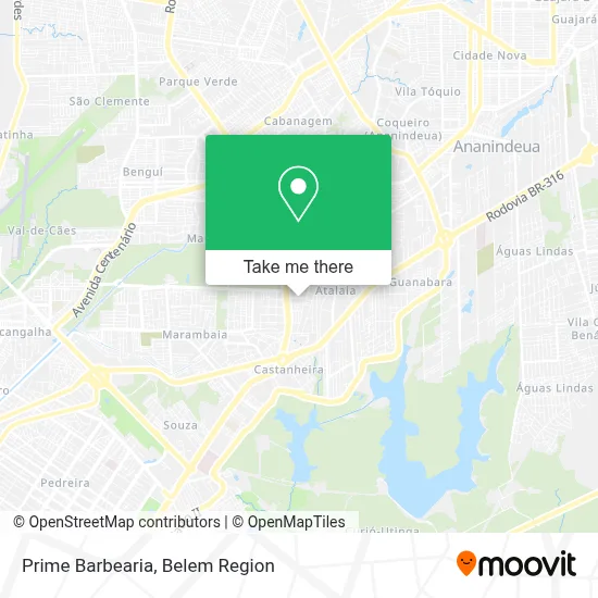 Prime Barbearia map