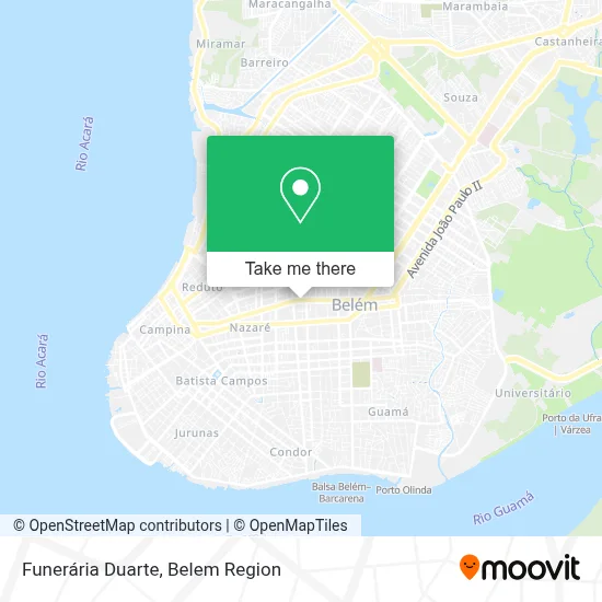 Funerária Duarte map