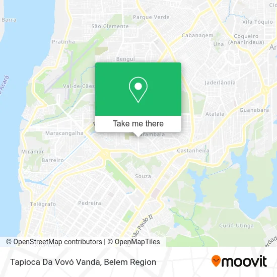 Tapioca Da Vovó Vanda map