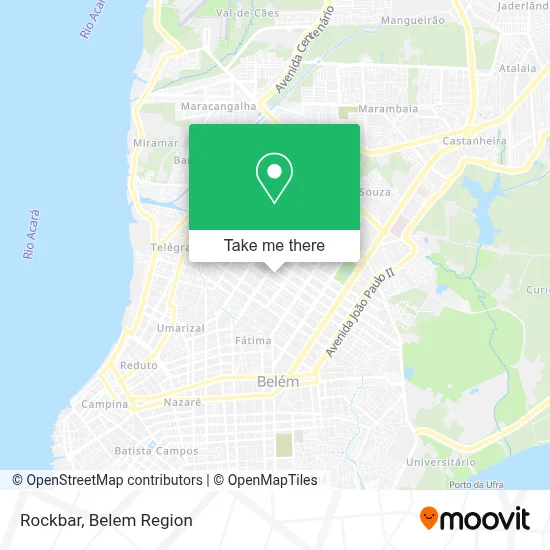 Rockbar map
