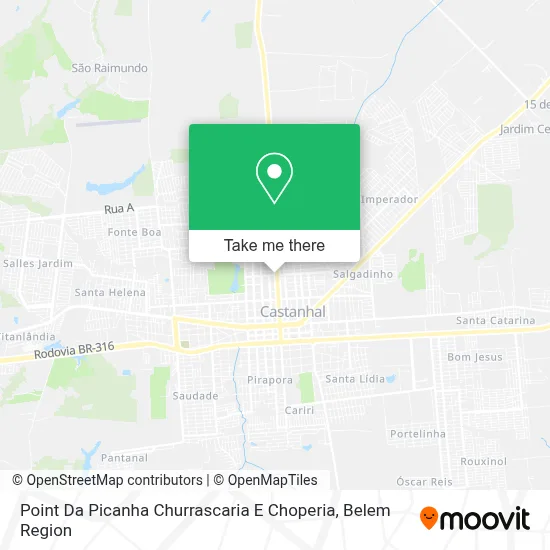 Point Da Picanha Churrascaria E Choperia map