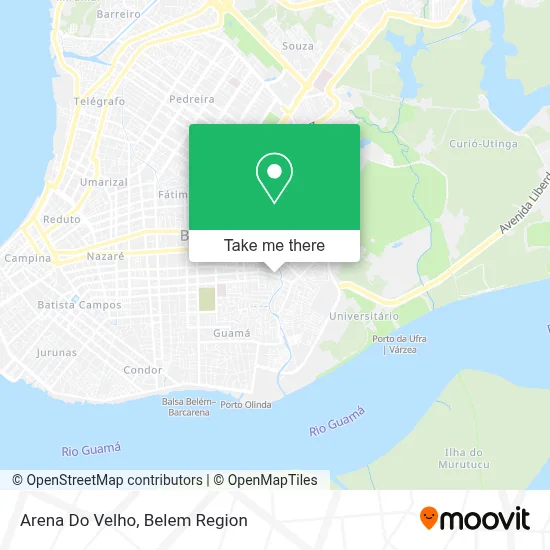 Arena Do Velho map