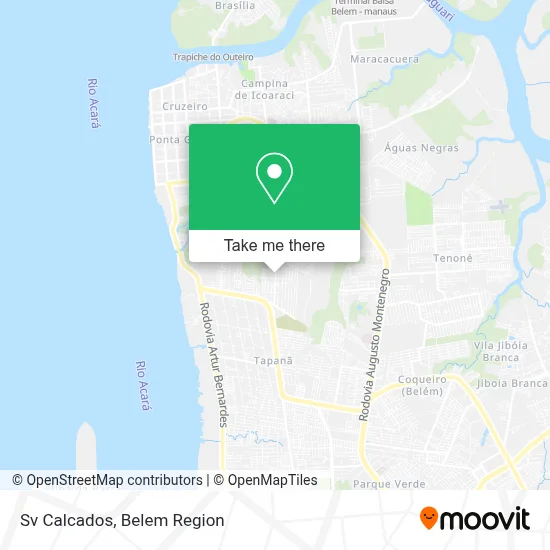 Sv Calcados map