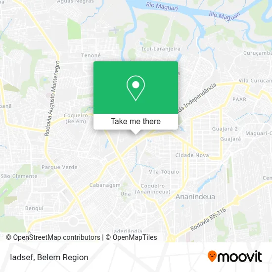 Iadsef map