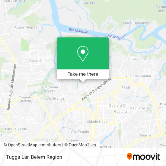 Tugga Lar map