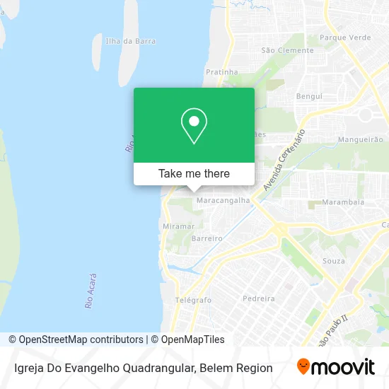 Igreja Do Evangelho Quadrangular map