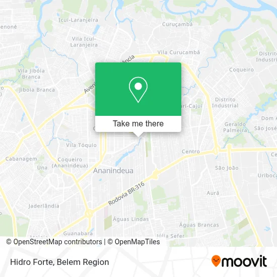 Hidro Forte map