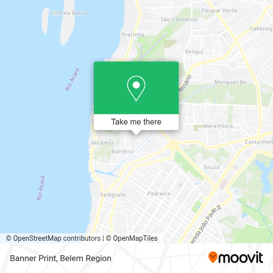 Banner Print map
