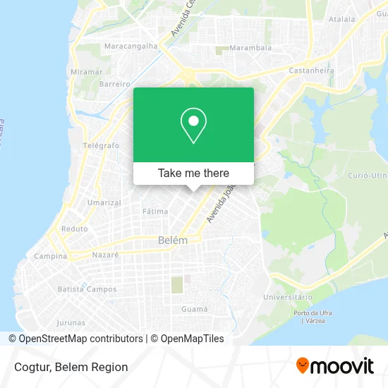 Cogtur map