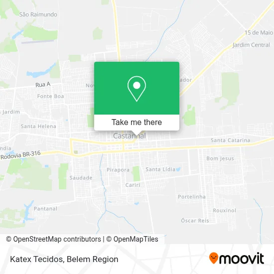 Katex Tecidos map
