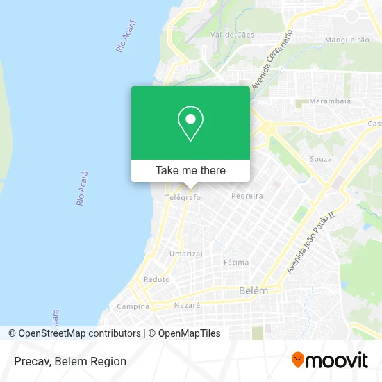 Precav map