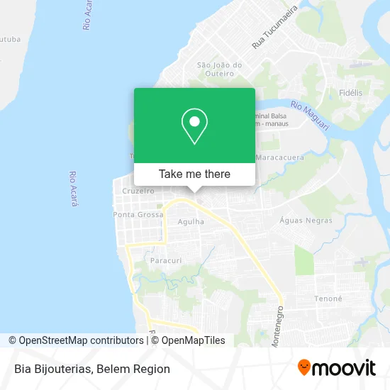 Bia Bijouterias map